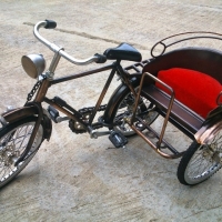 Miniature Bicycle Metal Tricycle Model Exporters, Wholesaler & Manufacturer | Globaltradeplaza.com