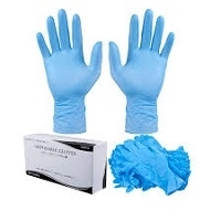 Blue Powder Free Non-Medical Nitrile Gloves Exporters, Wholesaler & Manufacturer | Globaltradeplaza.com