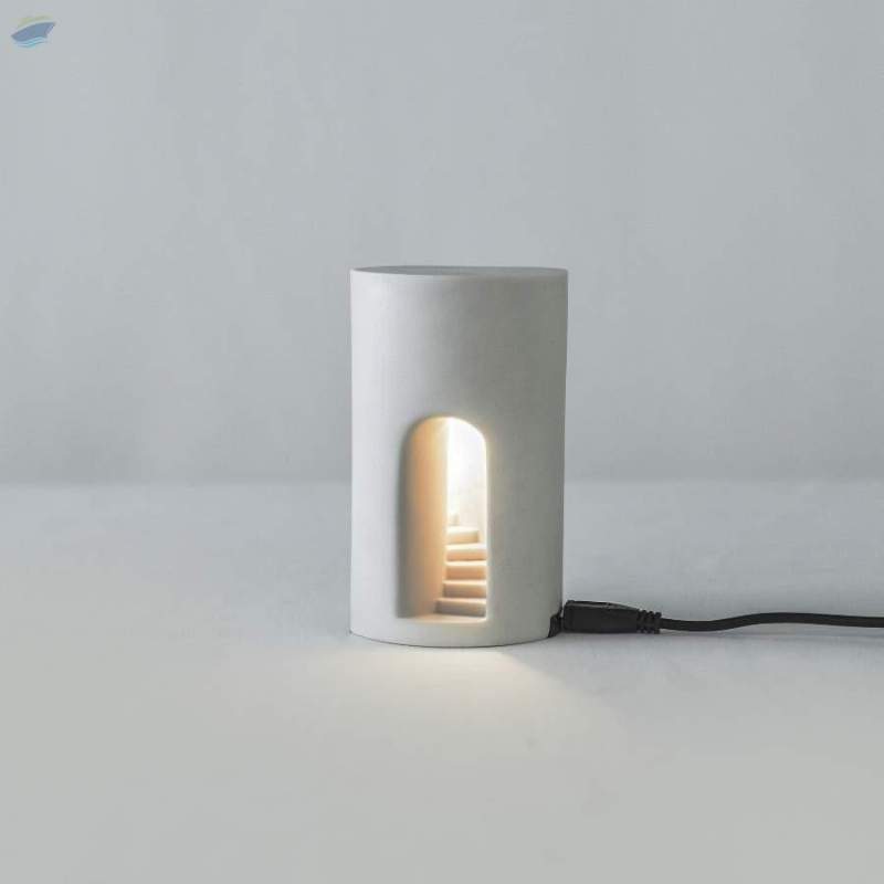 Cylinder Artificialstone Home Decor Lamp Exporters, Wholesaler & Manufacturer | Globaltradeplaza.com