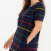 Round Neck Short Sleeves Stripe Dress Exporters, Wholesaler & Manufacturer | Globaltradeplaza.com