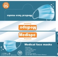 Medispo Type Iir Face Mask Exporters, Wholesaler & Manufacturer | Globaltradeplaza.com