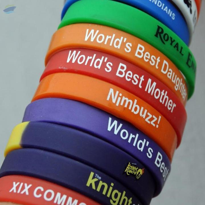 Silicone Wristbands exporter and supplier from India