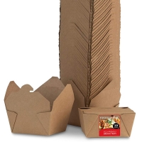 Kraft Brown Take Out Boxes Exporters, Wholesaler & Manufacturer | Globaltradeplaza.com