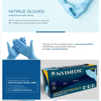 Buy Nvimedic Nitrile Medical Gloves - (Cif)s Online from Exporters ...