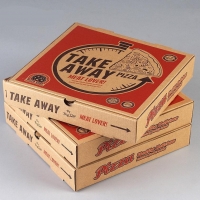 Front Self-Locking Pizza Boxes Exporters, Wholesaler & Manufacturer | Globaltradeplaza.com