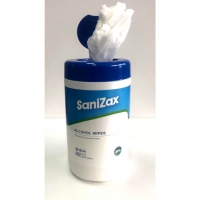 Sanizax Alcohol Wipes 80 Count 80% Ethyl Alcohol Exporters, Wholesaler & Manufacturer | Globaltradeplaza.com