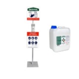 Disinfection Stand  + Dezitol Gel Exporters, Wholesaler & Manufacturer | Globaltradeplaza.com