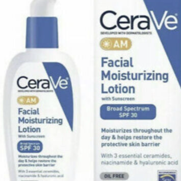 NEW CeraVeing AM Facial Moisturizing Lotion with Sunscreen SPF 30 Oil-Free 3 Oz Exporters, Wholesaler & Manufacturer | Globaltradeplaza.com