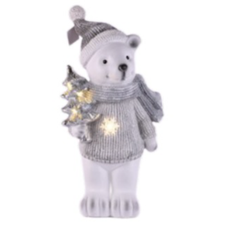 resources of Polar Bear Christmas Décor with LED exporters