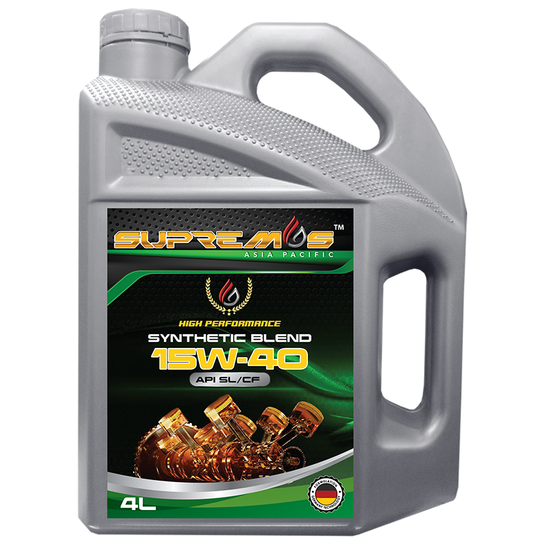 resources of SUPREMOS 15W40 SYN BLEND SL/CF - 4L exporters