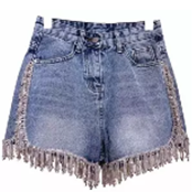 Ladies Jeans Shorts Exporters, Wholesaler & Manufacturer | Globaltradeplaza.com