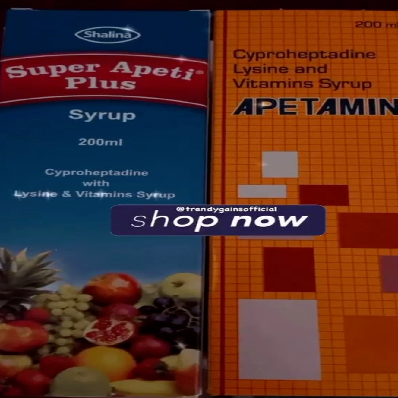 The best way to reach your desired weight fast !! Super Apeti Plus & a