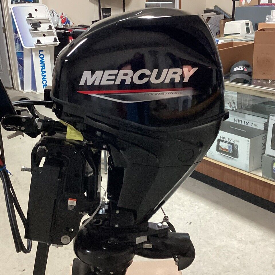 Buy New Mercury 25Hp Tiller Jet Fuel Injected Outboard Motors Online ...